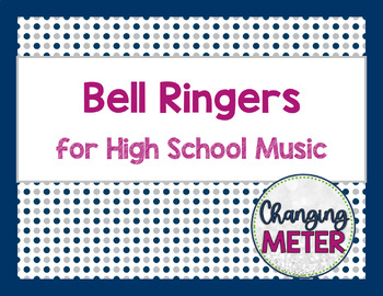 Preview of Bell Ringers for High School Choir