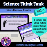 Bell Ringers for Science: Scenarios using Science Phenomen