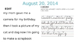 Bell Work (24 Editable Slides) ~Daily Editing and Cursive Writing