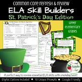 ELA Skill Building: St. Patrick's Day Edition {Bell Work/B