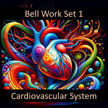 Preview of Bell Work for the Cardiovascular System Set 1 Google Forms™