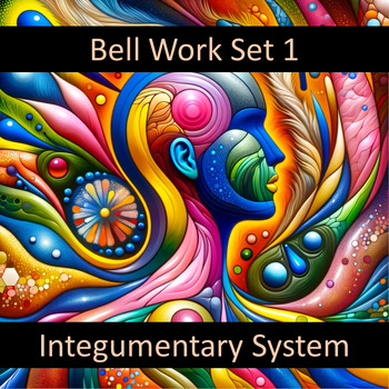 Preview of Bell Work for the Integumentary System Set 1 Google Forms™