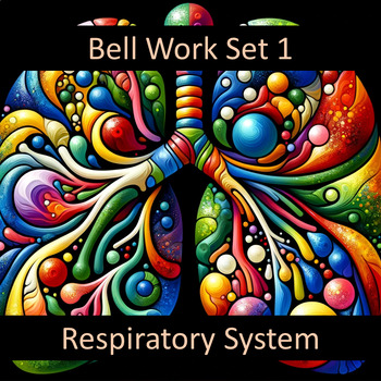 Preview of Bell Work for the Respiratory System Set 1 Google Forms™