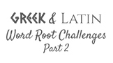 Bellringer Greek & Latin "Root Riddles" #2 (Learn Word Roo