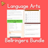 Bellringers Bundle-Language Arts