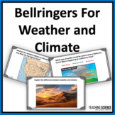 Science Bell Ringers and Warm-ups for Weather and Climate 