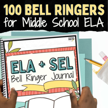 Preview of Bellwork for Middle School ELA + SEL - Full Semester