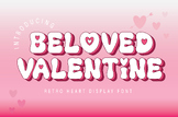 Beloved Valentine Font, Heart Decorate Font OTF