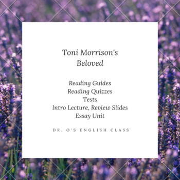 Preview of Toni Morrison's Beloved -- reading guides and quizzes, tests, lectures and more