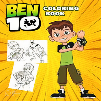 Preview of BEN 10 Coloring Pages | Colouring Pages for Kids