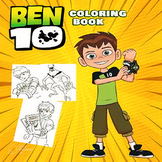 BEN 10 Coloring Pages | Colouring Pages for Kids