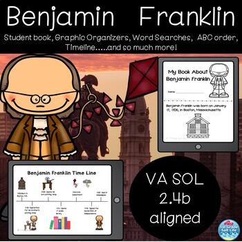 Preview of Ben Franklin - Benjamin Franklin VA SOL 2.4b