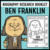 Benjamin Franklin Biography Research Booklet