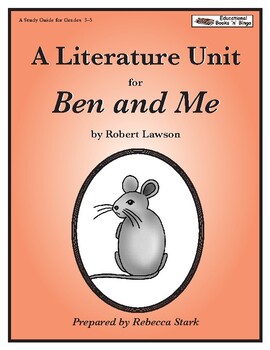 Preview of Ben and Me Literature Unit