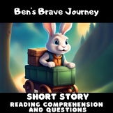 Ben's Brave Journey: Braille Literacy Month Reading Compre