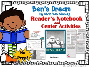 Preview of Ben's Dream by Chris Van Allsburg {Book Study and Literacy Center Activities}