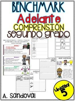 Benchmark Adelante Scope and Sequence for 2nd Grade by Angelica Sandoval