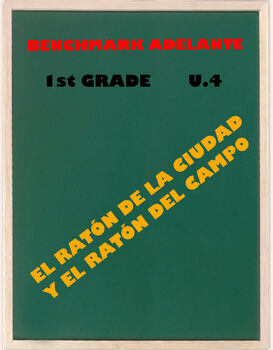 Preview of Benchmark Adelante Spanish 1st- U.4 (El Ratón de la Ciudad y El Ratón del Campo)