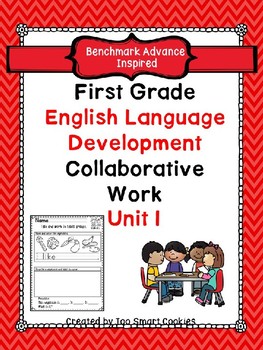 Preview of Benchmark Advance 1st GRADE  ELD  Unit 1