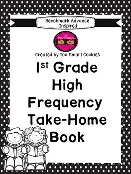 Preview of Benchmark Advance 2017 1st Grade Take-Home High Frequency Word Book