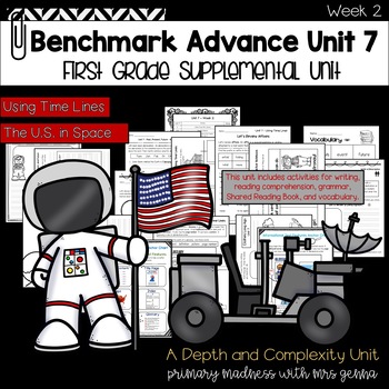 Preview of Benchmark Advance - 1st Grade UNIT 7  Week 2 with Depth and Complexity