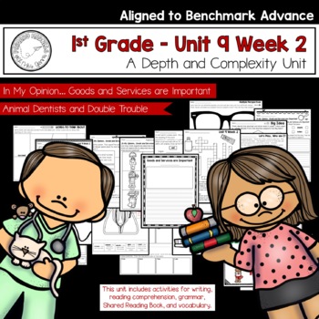 Preview of Benchmark Advance - 1st Grade UNIT 9 Week 2 with Depth and Complexity