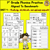 Benchmark Advance™ Aligned- 1st Grade/Unit 4 Phonics Practice