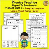 Benchmark Advance™ Aligned- 1st Grade/Unit 6 Phonics Practice