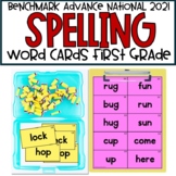 Benchmark Advance | 1st grade Spelling Words | Units 1-10