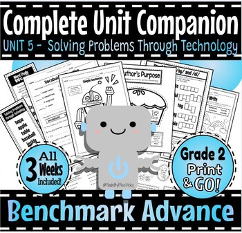 Preview of Benchmark Advance 2022 Grade 2 Unit 5 Complete Unit Companion