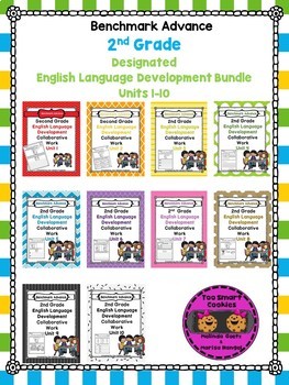 Preview of Benchmark Advance 2nd Grade ELD Bundle Units 1-10
