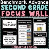 Benchmark Advance Focus Wall 2nd Grade CA