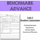 Benchmark Advance 2nd Grade Unit 5 Comprehension Worksheet