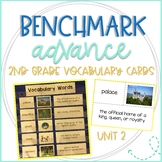 Benchmark Advance 2nd Grade Vocabulary Word, Picture, & De