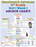 Benchmark Advance 3rd Grade Unit 1 Anchor Charts