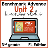 Benchmark Advance 3rd Grade Unit 2 Teaching Slides