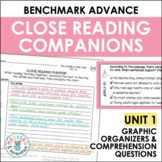 Benchmark Advance Close Reading Companions (Fourth Grade, Unit 1)