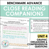 Benchmark Advance Close Reading Companions (Fourth Grade, Unit 4)