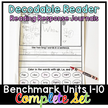 Preview of Benchmark Advance Decodable Readers | Units 1-10 | Complete Set