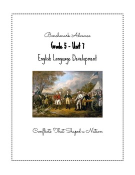 Preview of Benchmark Advance ELD Companion - 5th Grade, Unit 7