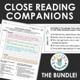 Benchmark Advance Fifth Grade Close Reading Companions BUN