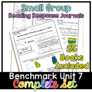 Preview of Benchmark Advance First Grade Guided Reading| Unit 7 COMPLETE SET