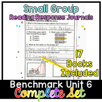 Preview of Benchmark Advance First Grade Small Group | Unit 6 COMPLETE SET