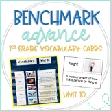 Benchmark Advance 1st Grade Vocabulary Word, Picture, Defi