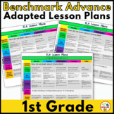 Benchmark Advance Florida Adapted Lesson Plans for 1st Gra