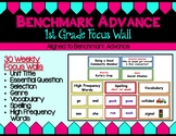 Benchmark Advance Focus Wall for First Grade