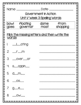 Benchmark Advance Fourth Grade Spelling Activities | Units 1 - 10