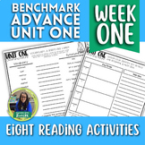 Benchmark Advance - Grade 4 - Unit 1 - Week 1 - 2021/2022