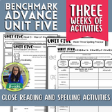 Benchmark Advance Close Reading Activities - Grade 4 - Uni