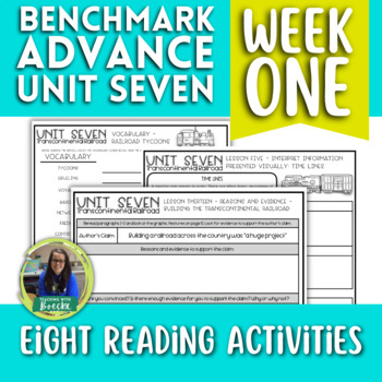 Preview of Benchmark Advance - Grade 4 - Unit 7 - Week 1 - 2021/2022